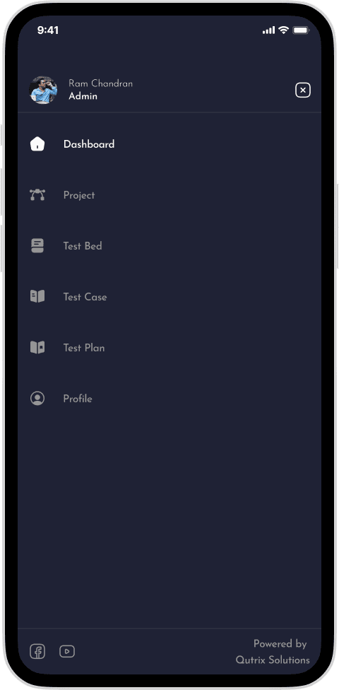 Left Draw menu